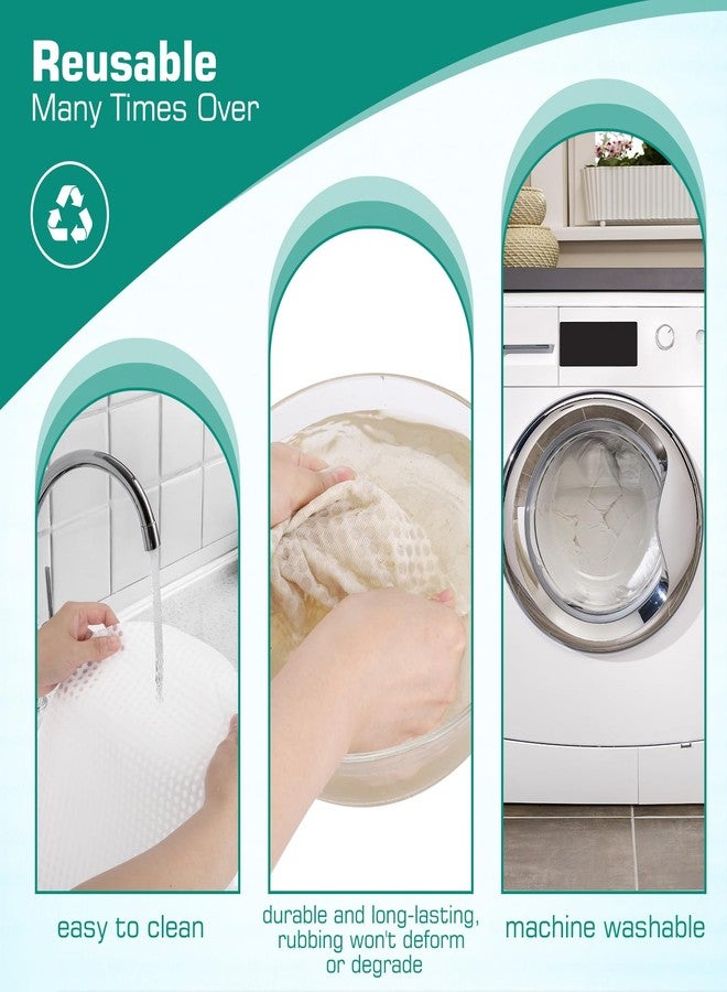 hygger Porous Fish Tank Filter Pad Aquarium Filter Floss 20"x 20" Ultra Thin Bio Filter Media for Sump Pond Canister Freshwater & Saltwater (Reusable, Easy to Cut & Clean) - Image 5