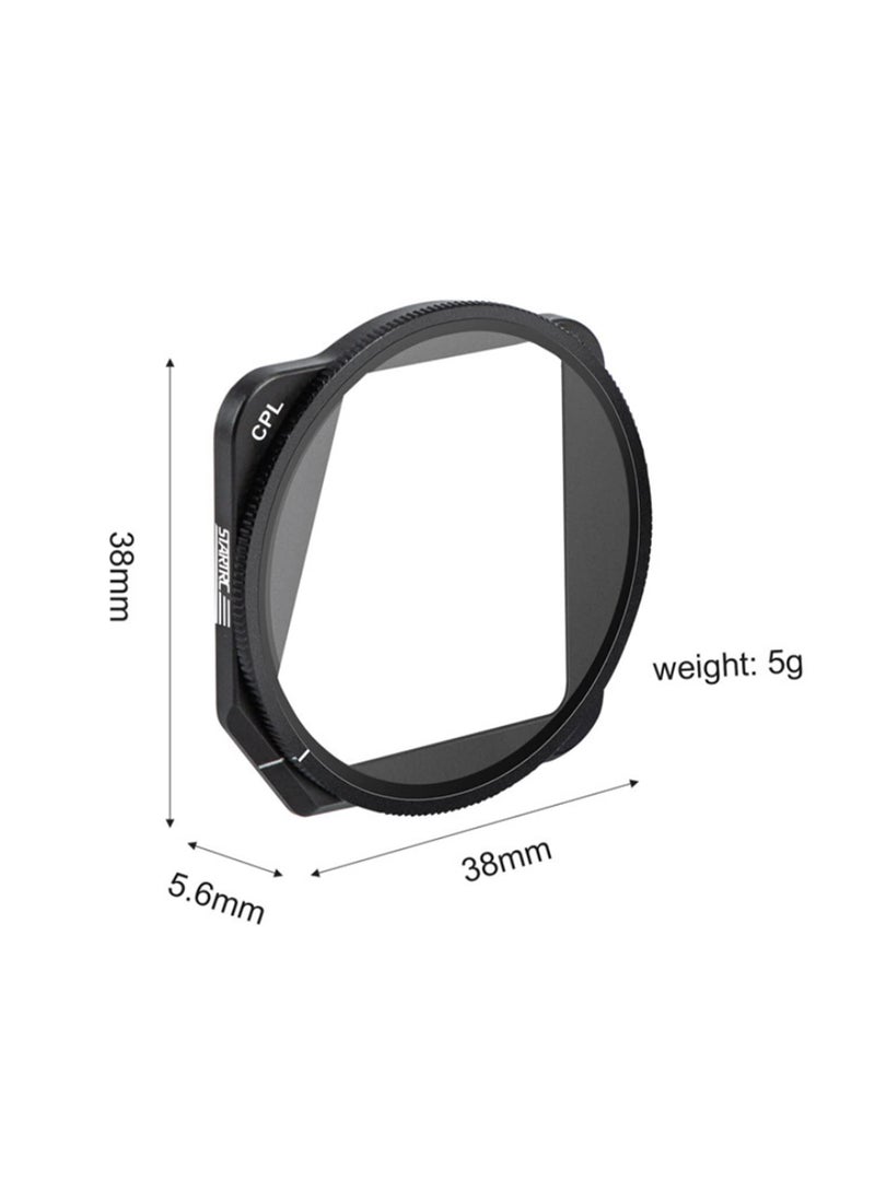 مرشح واحد متوافق مع عدسة DJI Mavic 3، مرشح CPL احترافي متدرج، إكسسوارات لطائرة DJI Mavic 3. - Image 3