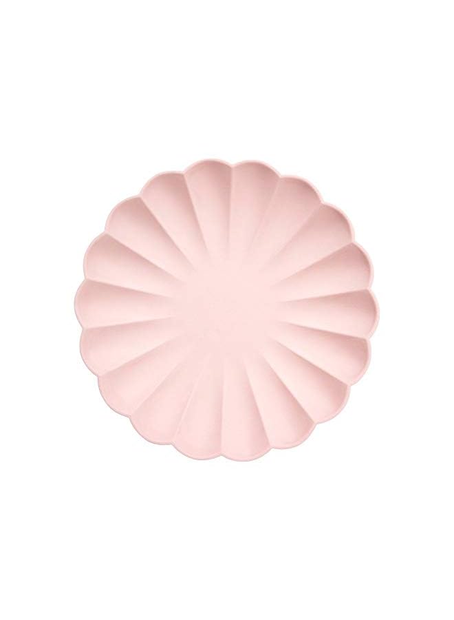 Raxoom Meri Simply Eco Plates, 8 Pieces, Large, Pink - Image 4