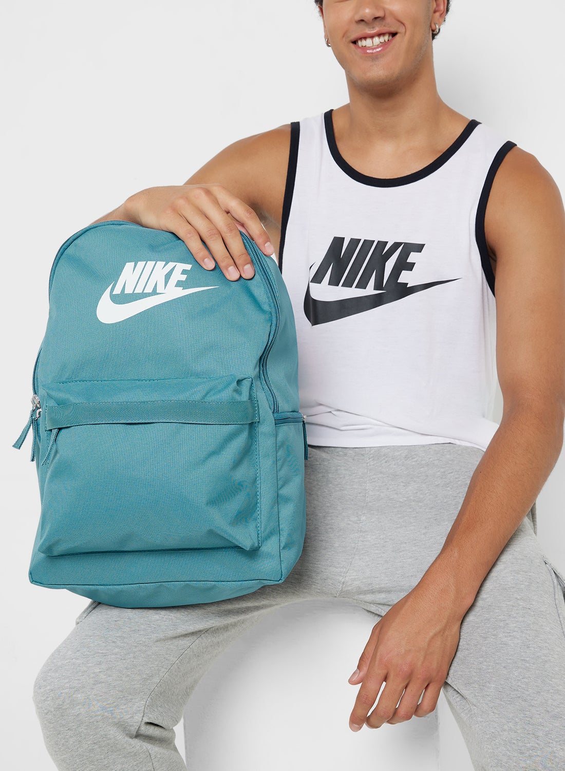 nike blue heritage backpack