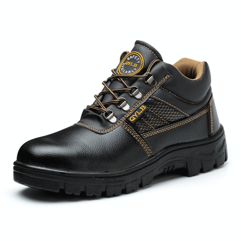 Breathable Labor Protection Shoes, Unisex Safety Shoes, Anti-Smash, Anti-Puncture, Oil-Resistant Work Shoes, Direct Supply From The Manufacturer - Image 1