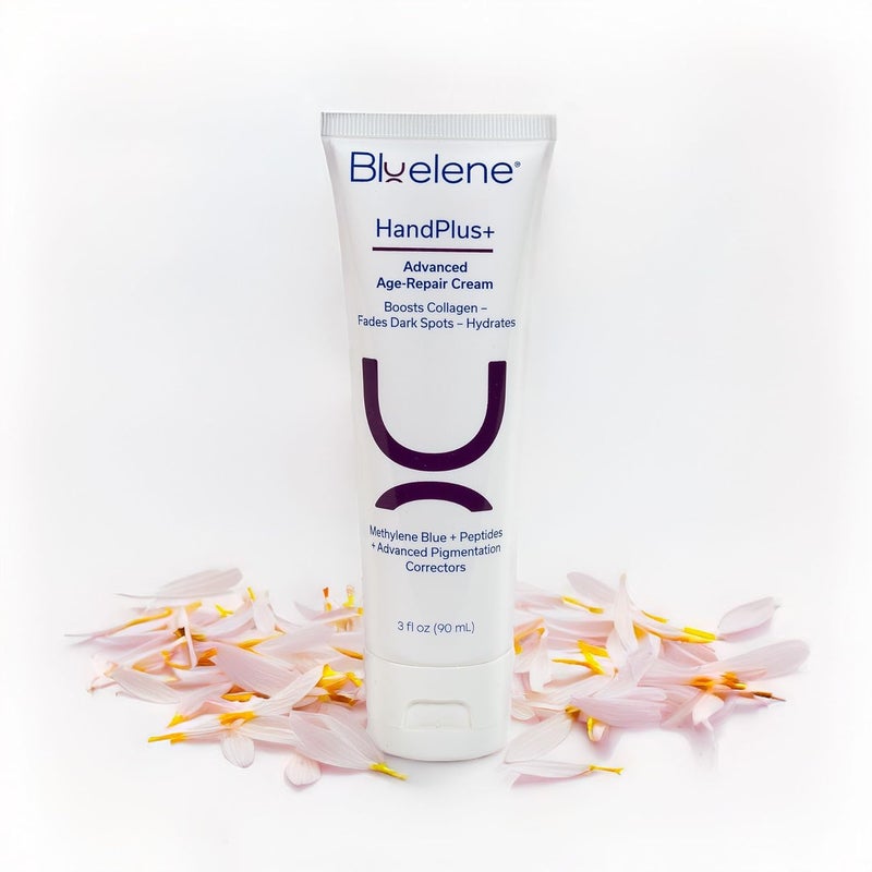 HandPlus Collagen Boosting Advanced Age Repair Cream with Methylene Blue and Niacinamide and Hexylresorcinol and Tranexamic Acid Deep Hydration Suitable for Sensitive Skin