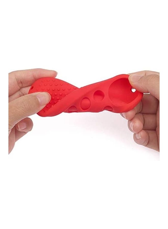 NIBEMINENT Shockproof Protective Case For Google TV Remote Red  - Image 5