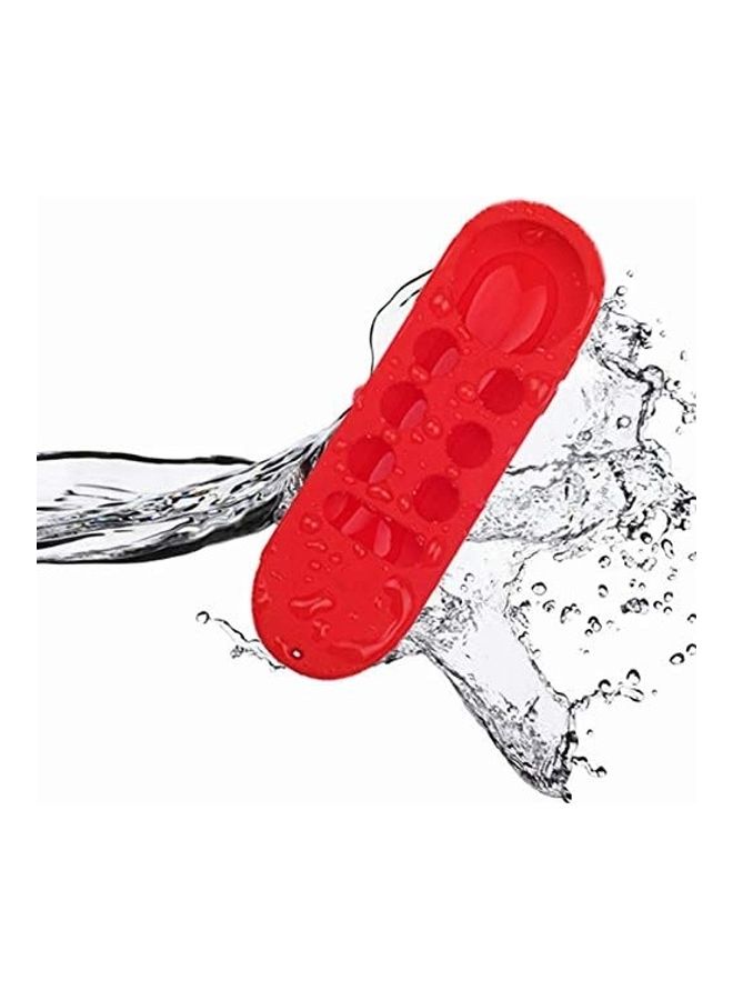 NIBEMINENT Shockproof Protective Case For Google TV Remote Red  - Image 3