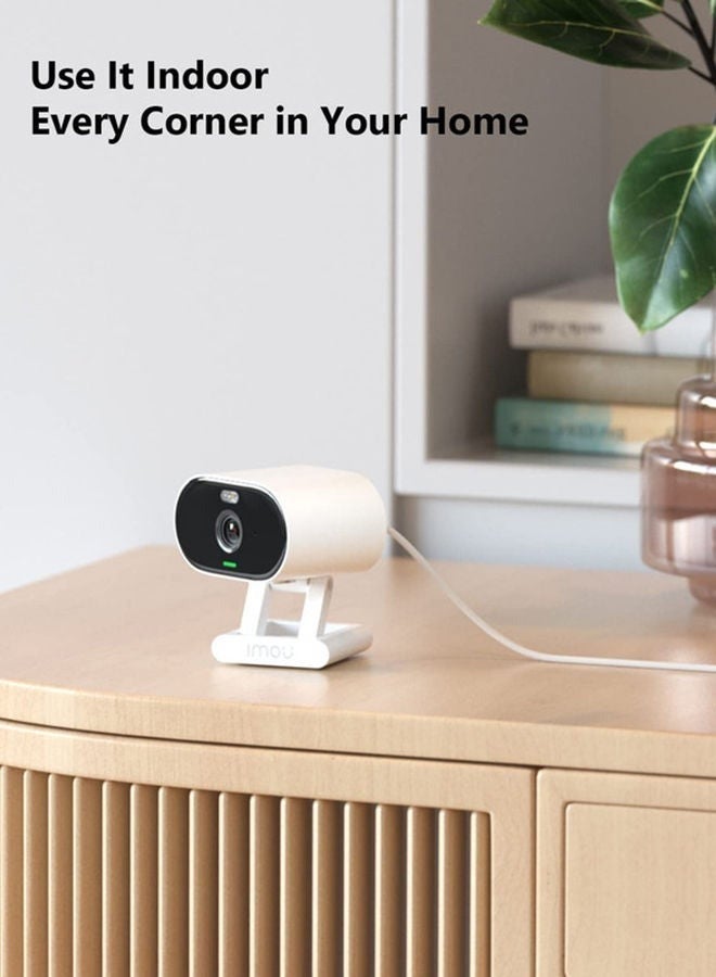 1080P FHD, WIFI Security Camera, Two-way Talk, Built-in Siren, Smart Color Night Vision, Crying Detection, AI Human Detection, Versa
