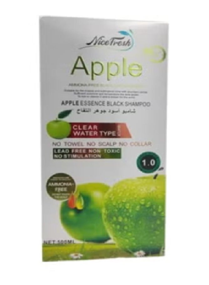 Nice Fresh Apple Essence Black Shampoo (1.0) - 500ml - Image 2