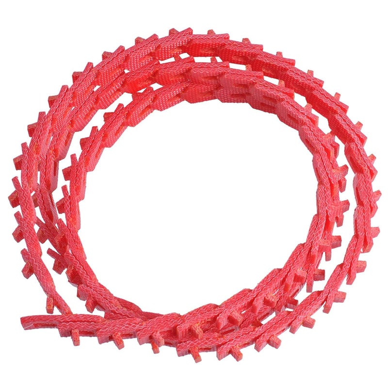 Wadoy Power Twist V Belt 3/8-Inch X 4 Feet Z Type  Industrial Rubber Link V-Belts  Adjustable Powertwist Drive V-Belts - Image 1
