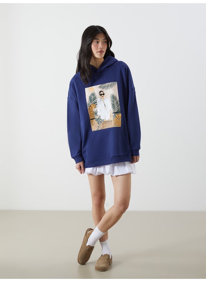 LC WAIKIKI Printed Women's Hoodie - Image 2