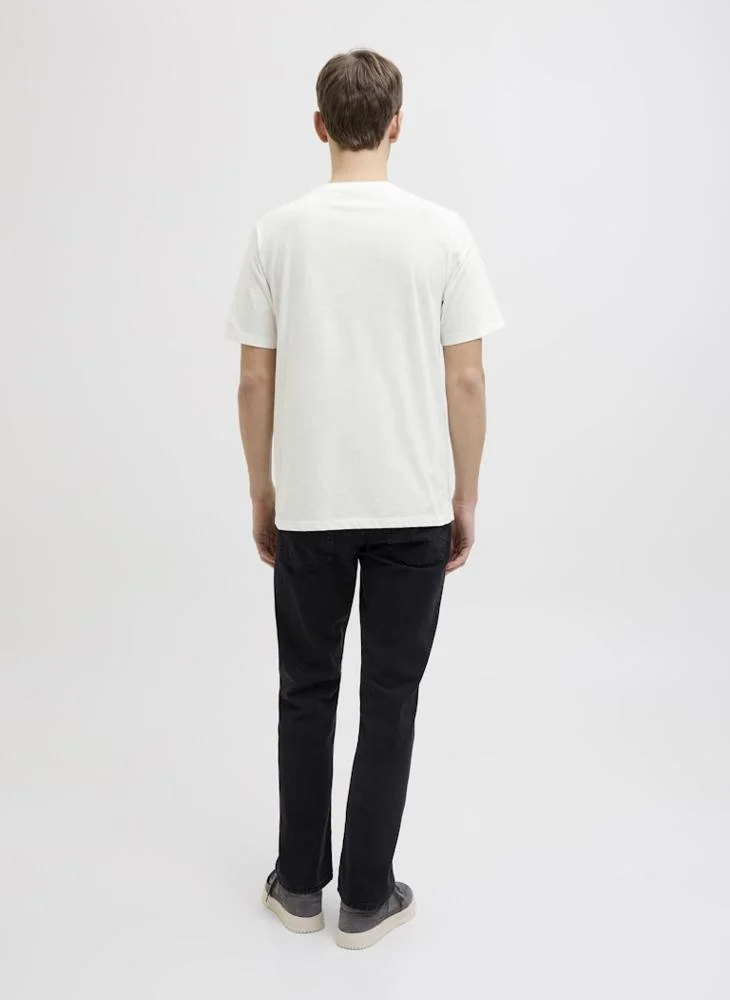 ج ج ريبل Jrebpreppy Tee Ss Crew Neck T-Shirt