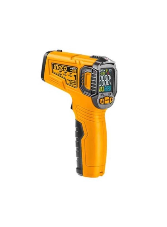 إنجكو Ingco HIT0155028 – ترمومتر إنفرارد احترافي (-50°C إلى 450°C) مقياس حرارة عن بعد