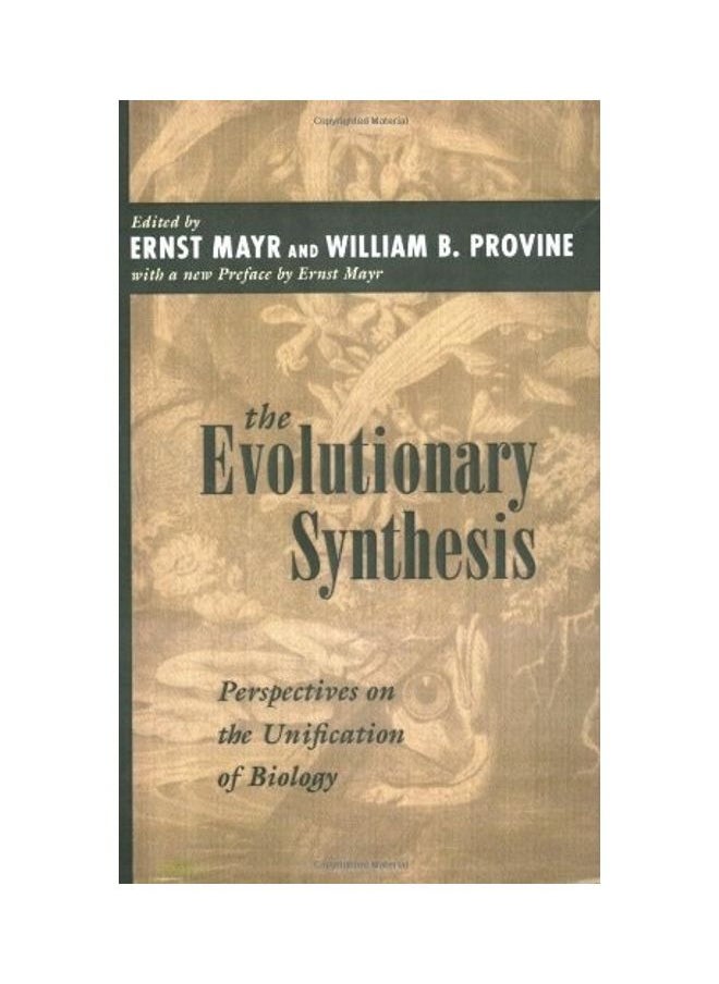 The Evolutionary Synthesis 