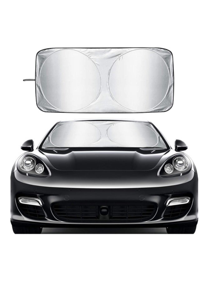 Car Windshiel Sunshade,Foldable UV Rays and Heat Sun Visor Protectorr,Fit for Cars,Trucks,SUVs - Image 3