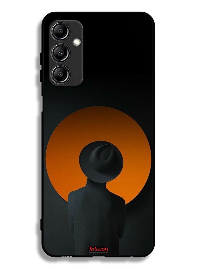 Tolwak Samsung Galaxy A24 4G Protective Case Cover Hat Boy Art - Image 1