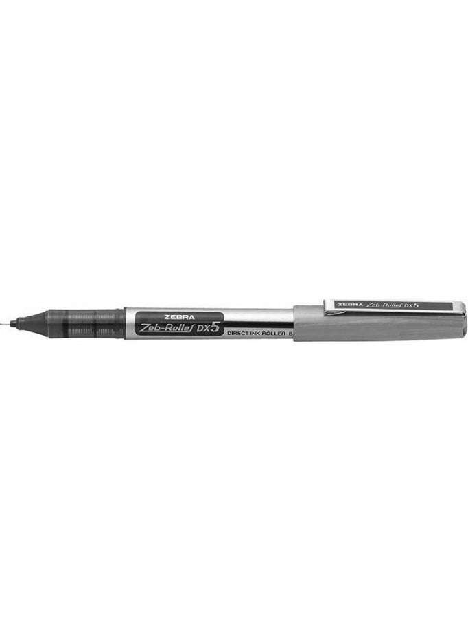 ZEBRA Needle Tip Rollerball Pen 0.5 mm Black 