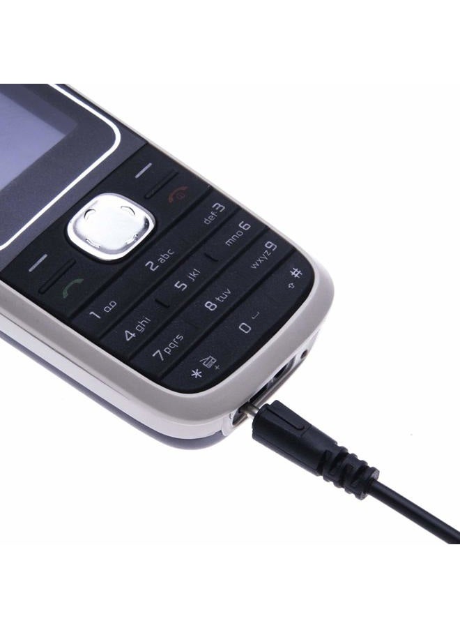 Keple كابل شاحن USB صغير من نوكيا متوافق فقط مع نوكيا N90، N91، N92، N93، N95، N95 8GB، N96، X3، X6 16GB / C5، C6 - Image 3