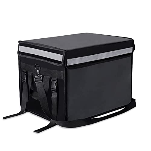 TooCust Insulated Bags For Food Delivery 16.5" x 11.4" x 11.8", Commercial Insulated Food Delivery Bag w/Divider, Waterproof & Foldable Catering Bag Food Deliveries, Delivery Pizza Bags 10 Inches - Image 1