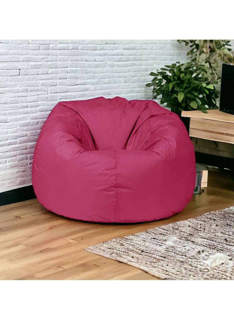 Anderson Large Waterproof Comfortable Bean Bag Relaxing Chair Pink Colour - Image 5