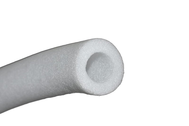 EVNCOM Foam Tube for Pool Home Decoration Art Craft Insulation DIY Projects Swim Noodles Cover Pipes and Tubes 30mm Inner Hole 20mm Outer 40Meter Foam Tube