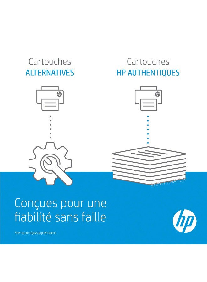 HP خرطوشة حبر ليزرجيت أصلية 17A طراز CF217A أسود - Image 3