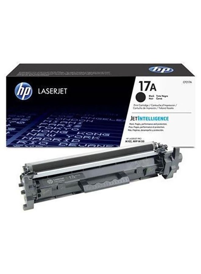 HP خرطوشة حبر ليزرجيت أصلية 17A طراز CF217A أسود - Image 4