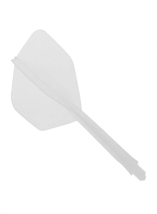 DGHAOP Integrated Dart Flight and Shafts 9PCS Nylon Plastic Integrated Dart Shaft and Flights Tip Darts Set White Black and Blue - Image 4