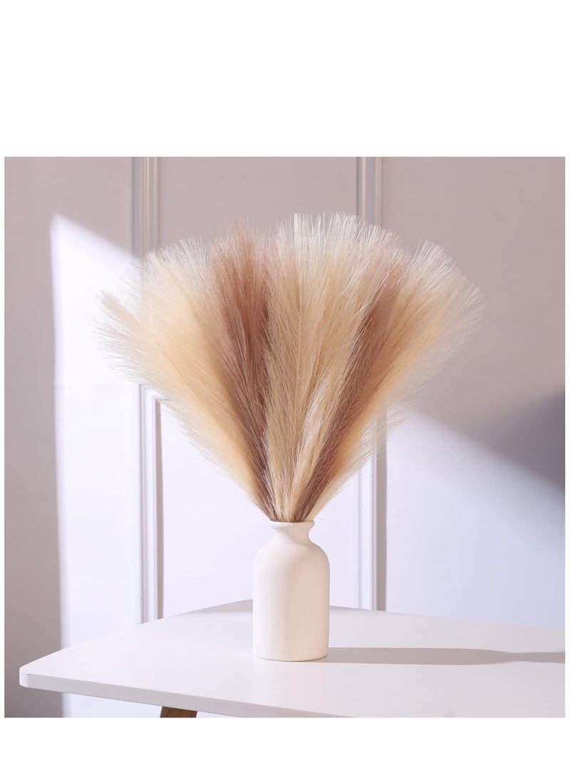 SYOSI 6 Pcs Artificial Pampas Grass Branches for Vase Fillers 17 Inches - Image 5