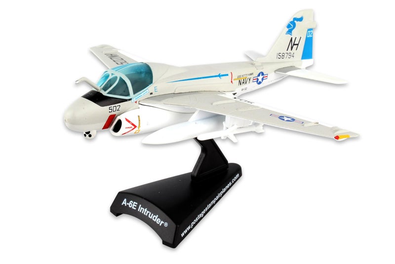 Daron Worldwide Trading Postage Stamp A-6 Intruder Va-52 Knightriders 1/14 Airplane Model - Image 2