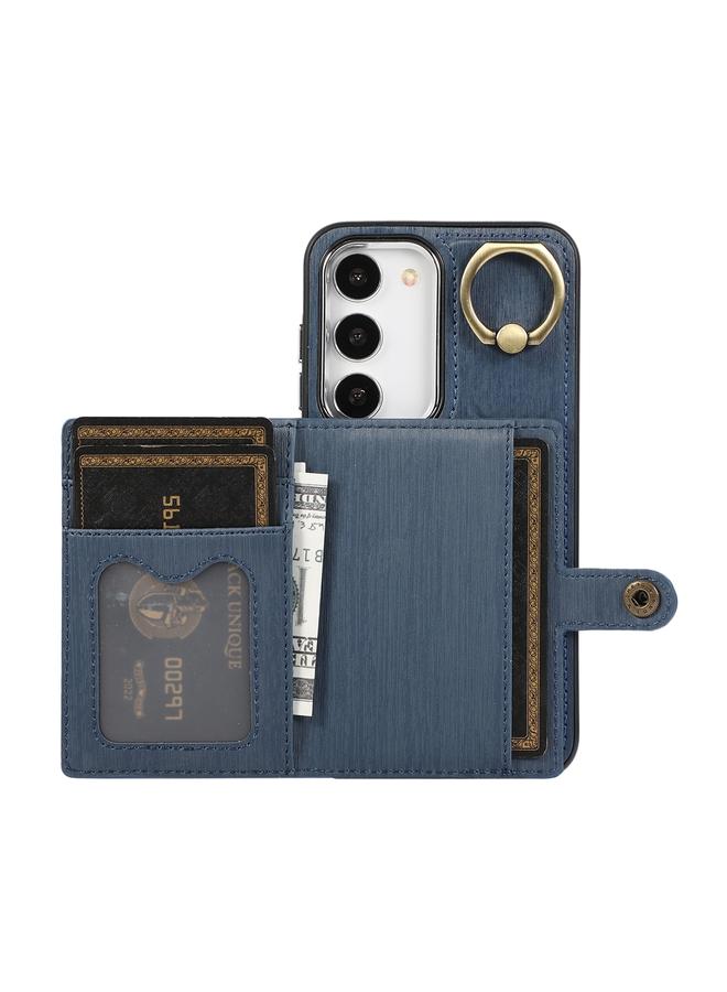 اس-توب جراب لهاتف Samsung Galaxy S23 Ultra 5G، جراب محفظة بحلقة وملمس ناعم - Image 4