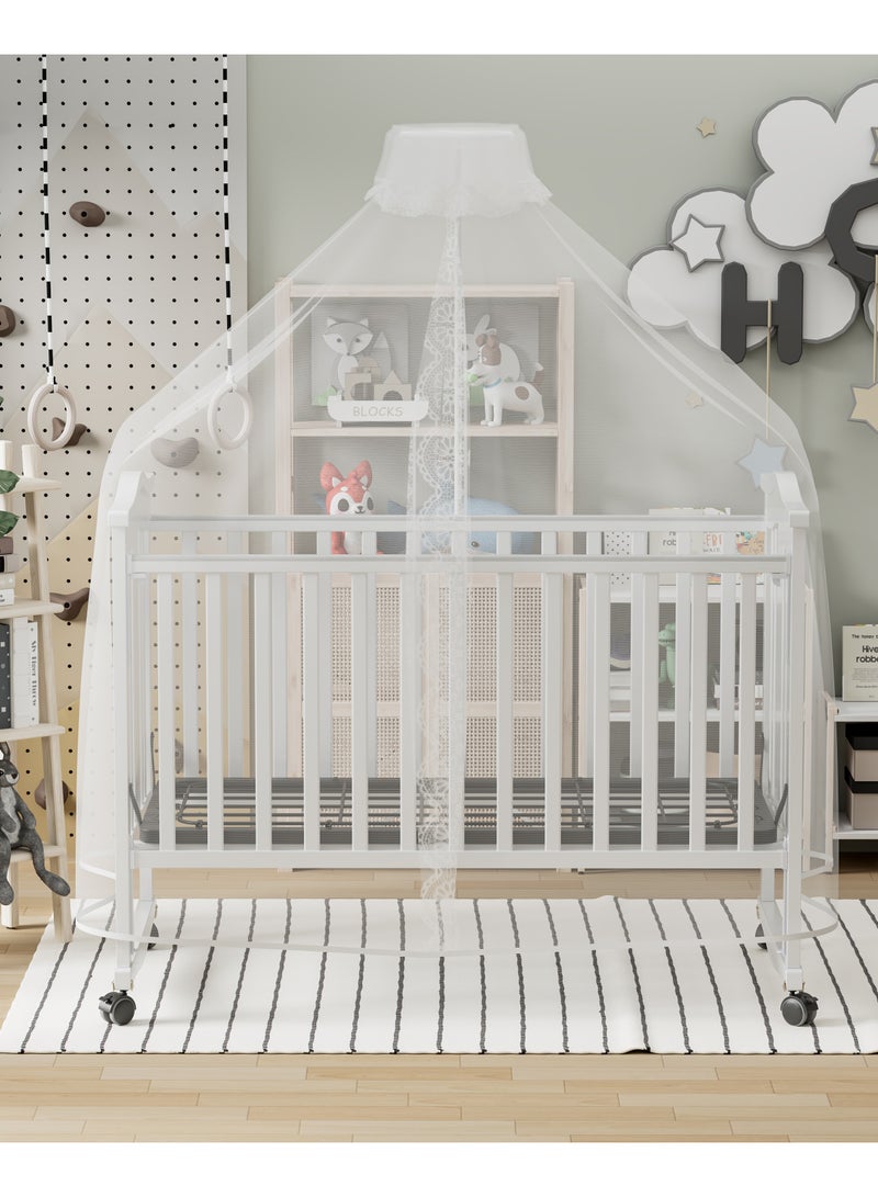 لحظة مرح سرير اطفال خشبي 120×60 سم - Image 2