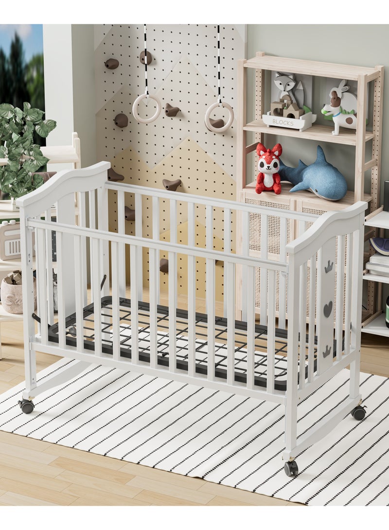 لحظة مرح سرير اطفال خشبي 120×60 سم - Image 3