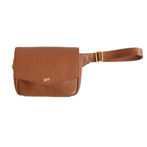 Freshly Picked Classic Park Pack Belt Bag, Fanny Packs for Women, Wear as a Waist Bag or Crossbody (Cognac) - Image 1