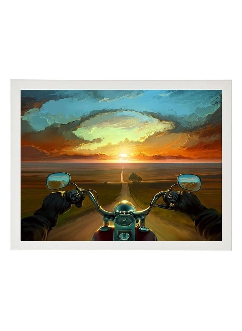RKN Digital Wall Art Poster Frame Land Of The Winds 30X40 cm - Image 2