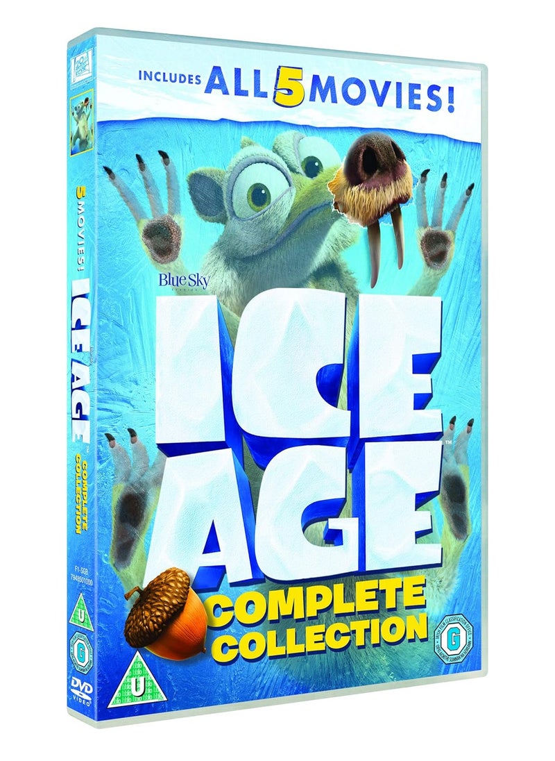 Ice Age Complete Collection - DVD - Includes All 5 Movies 
