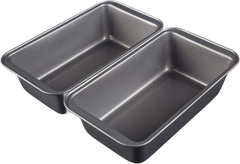 Xacton 2 pc Bread Mould I Carbon Steel Loaf Baking Tray I Bake Ware Combo I Cake Baking I Cake Making Supplies I Kitchen Tools Set I Can be Used Microwave Oven OTG, Cooker - Black - Image 5