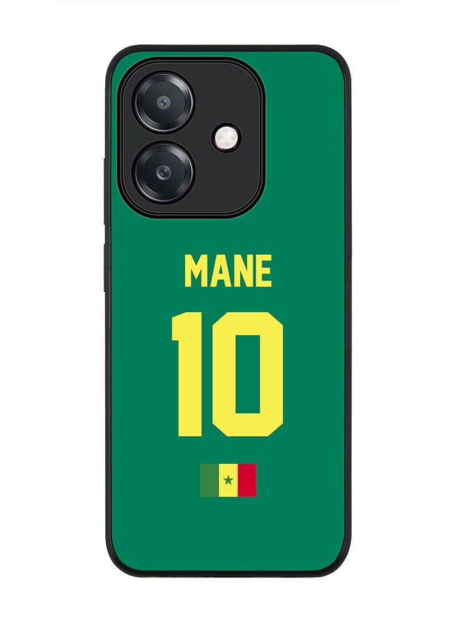 Stylizedd For Oppo A5i Case,Slim fit Camera Protection, Shockproof Thin Phone cover  - Football - Senegal,  Mane