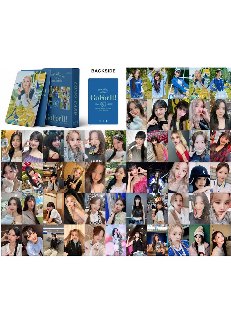 EHOME 55Pcs (G)I-DLE 2024 Season's Greetings Lomo Card  - Image 2