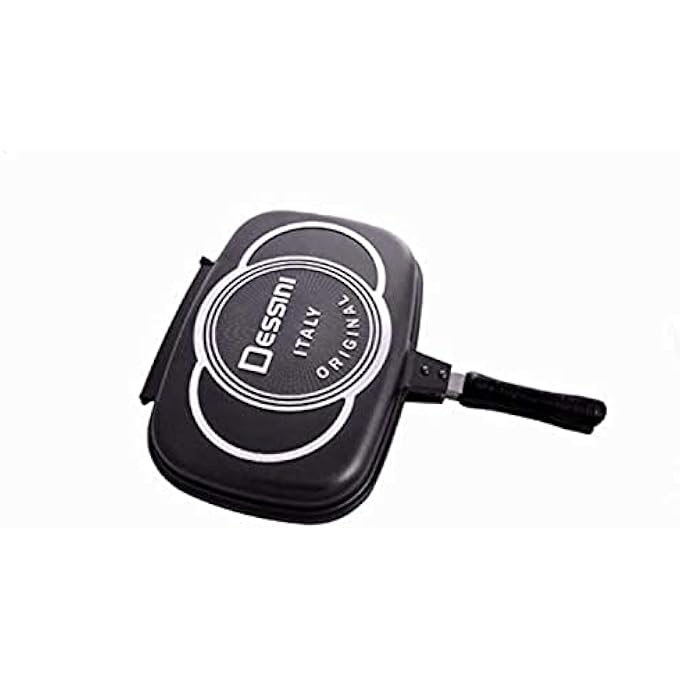 ديسيني مقلاة ضغط غير لاصقة من الألومنيوم مزدوجة الجوانب مقاس 40 سم - Image 1