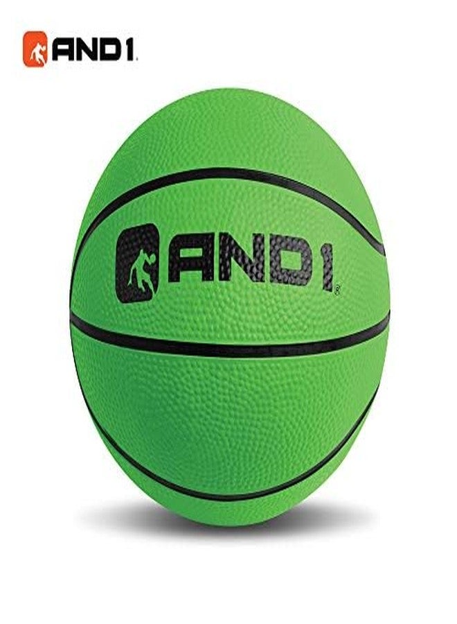AND1 Mini Basketball Hoop: Pre-Assembled with Flex Rim, 18 inches x 12 inches, Includes One Deflated 5 Inch Hoop for Kids - Image 3