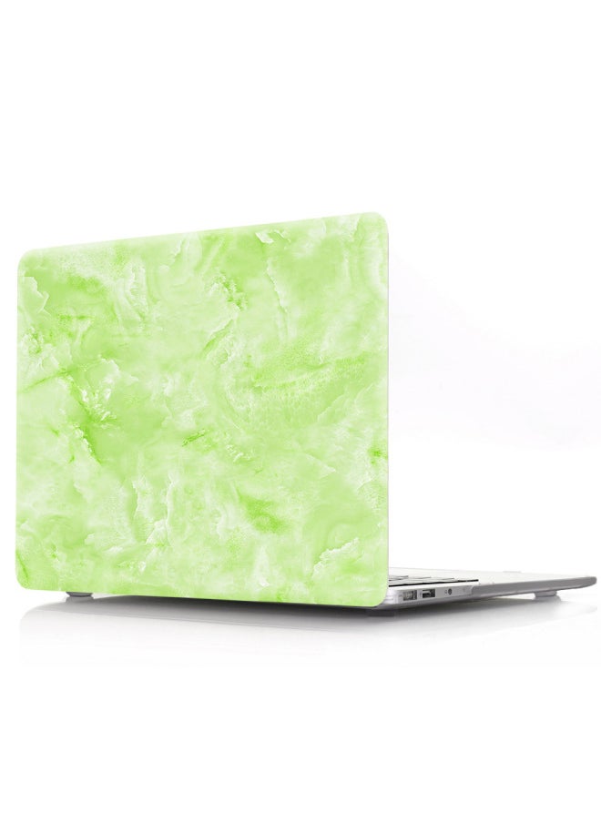 Generic - For Apple Notes Macbook Touch13 16pro Creative Color Shell Apple Laptop-Color:KZ-569 Marble Blue-Applicable Model:15 With Touch Bar (hollow) - Image 1