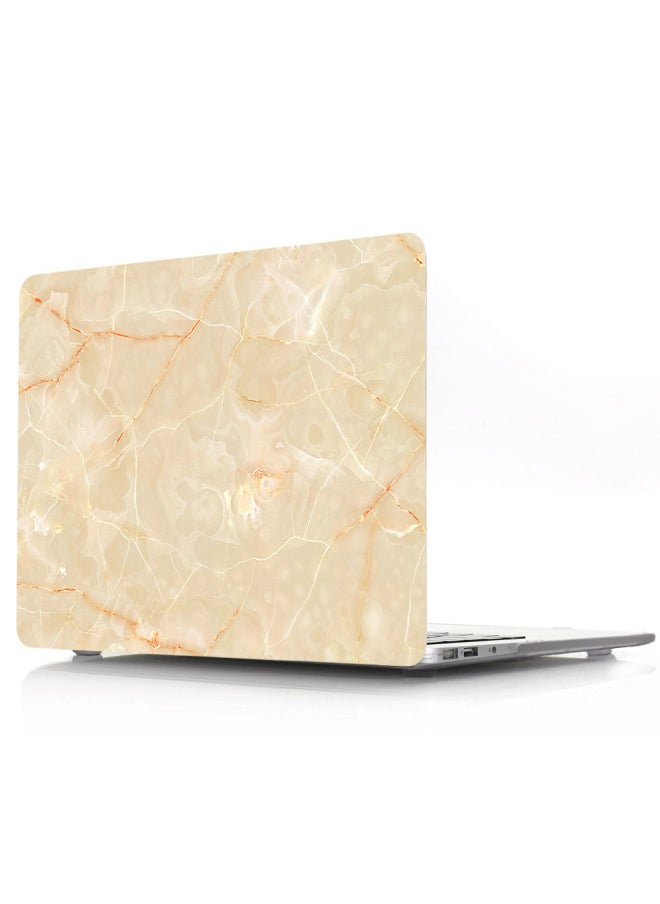 Generic - For Apple Notes Macbook Touch13 16pro Creative Color Shell Apple Laptop-Color:KZ-569 Marble Blue-Applicable Model:15 With Touch Bar (hollow) - Image 1