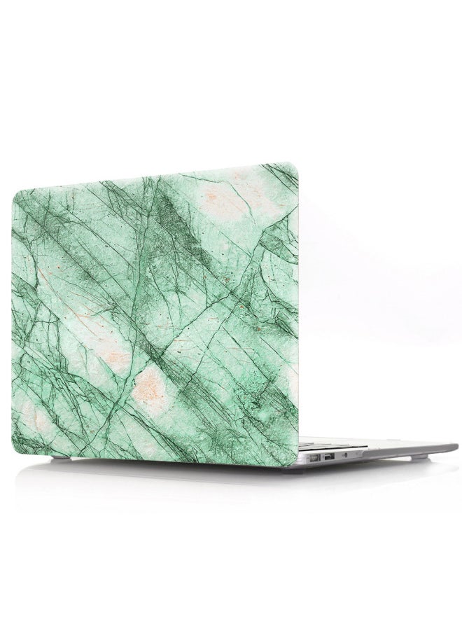 Generic - For Apple Notes Macbook Touch13 16pro Creative Color Shell Apple Laptop-Color:KZ-569 Marble Blue-Applicable Model:15 With Touch Bar (hollow) - Image 1