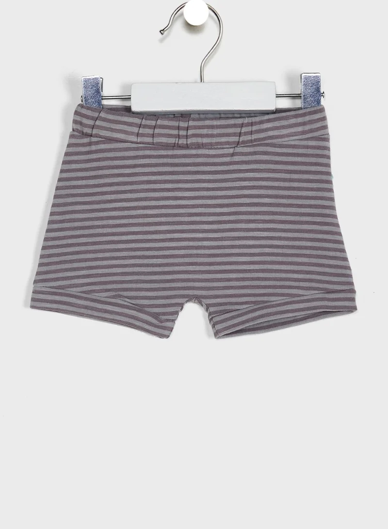 Babybol Infant Printed T-Shirt & Shorts Set