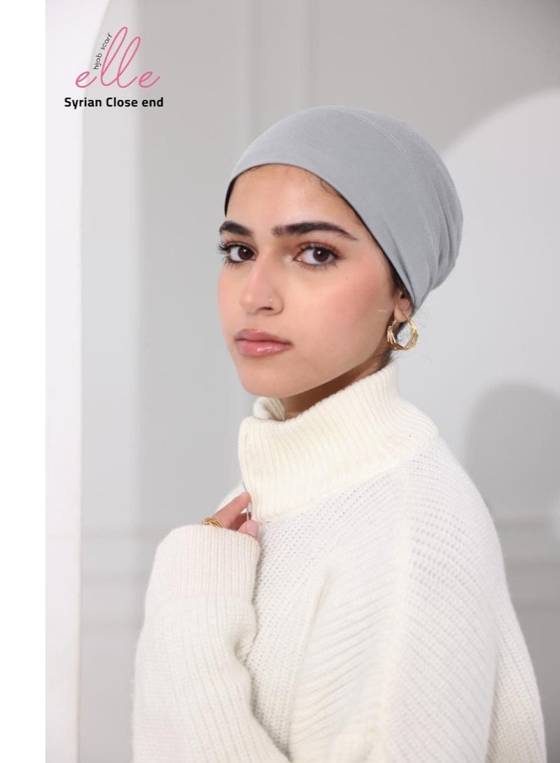 Cotton Closed Bonnet Undercap for Hijab – Seamless, Comfortable & Lightweight for Everyday Wear