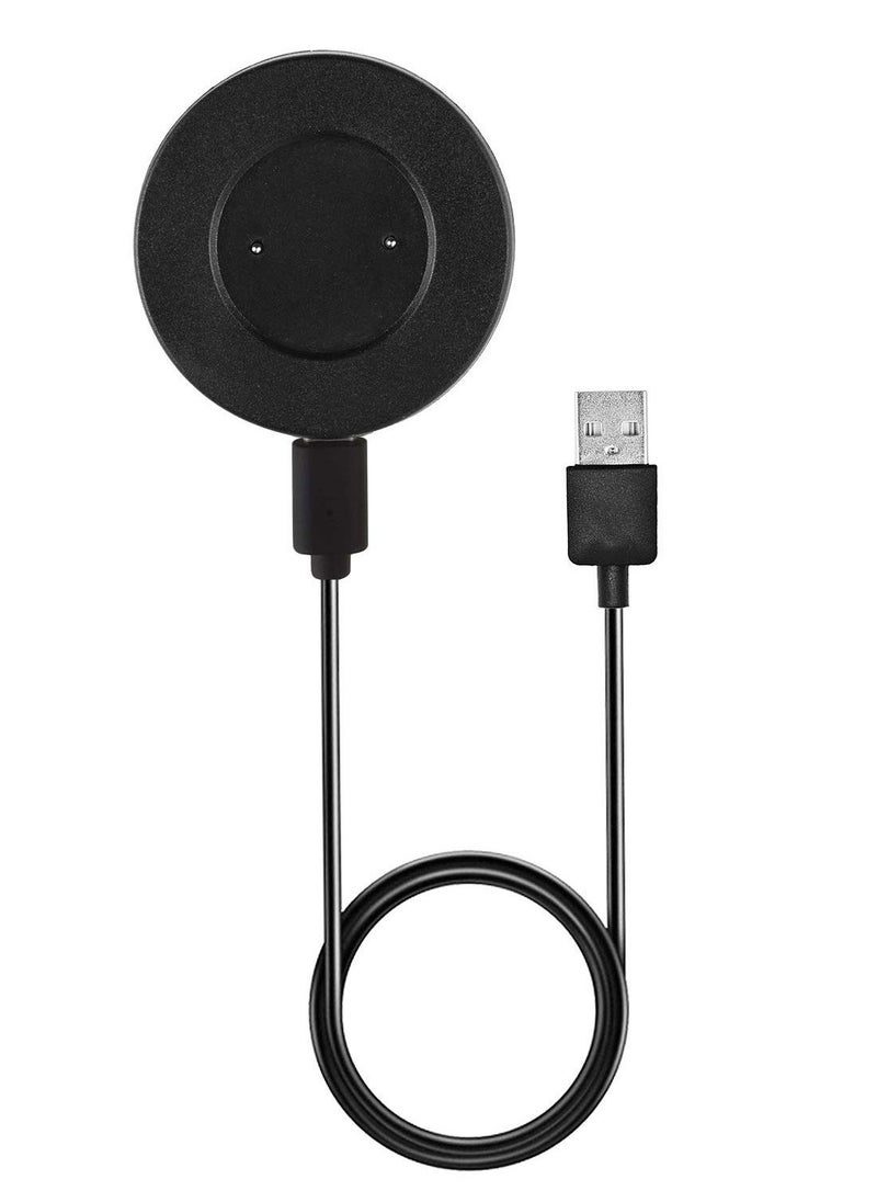 Charger Compatible with Huawei Watch GT/ GT2 /GT 2e / Honor Watch Magic, Magic 2 / Honor Watch Dream, Honor Watch GS Pro - Smart Watch Accessories (Black) - Image 1