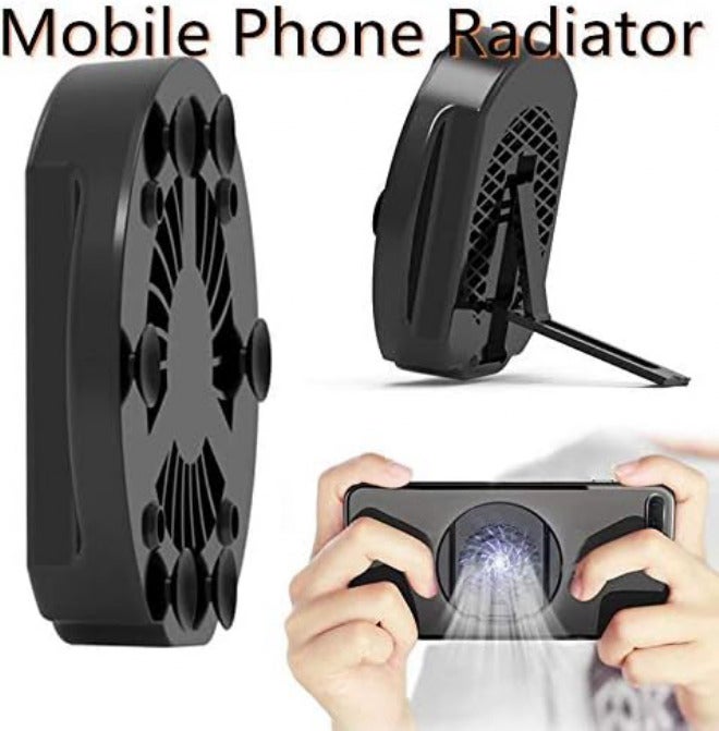 Universal Cell Phone Mute Fan Holder Heat Sink Radiatorfor Gaming Phone Phones Cooler Adjustable Portable - Image 4