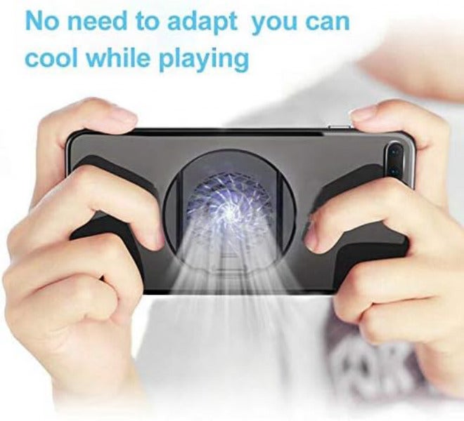 Universal Cell Phone Mute Fan Holder Heat Sink Radiatorfor Gaming Phone Phones Cooler Adjustable Portable - Image 3