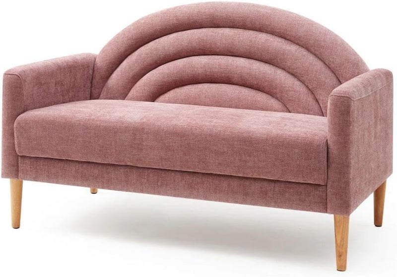 Comfynest Modern Curved Loveseat - Image 5