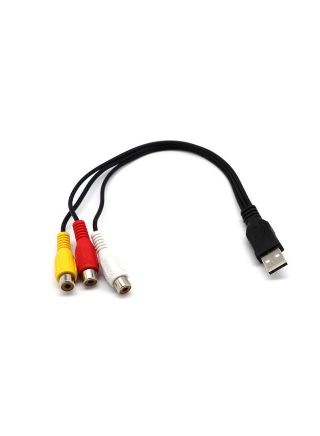 نيوترل كابل USB إلى 3 RCA AV  
كابل USB إلى 3 RCA للصوت والصورة  
كابل صوت وفيديو  
كابل تمديد USB 2.0 إلى 2 RCA - Image 4