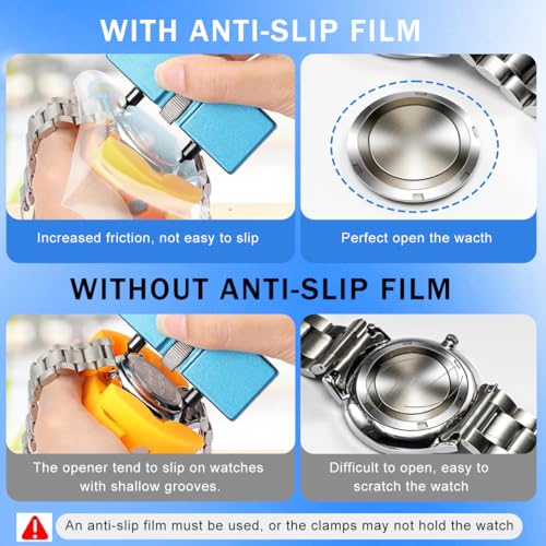 Serplex® Watch Repair Tool Kit with Case Opener, Tweezers, Precision Screwdriver & Case Holder, Watch Back Removal Tool Set with Accessories for Battery Replacement, Only for Grooved Watches - Image 5