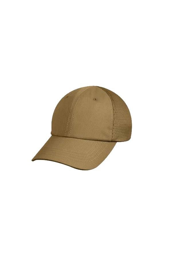 ROTHCO Tactical Coyote Brown Hat Baseball Cap Ballcap Mesh Back Rothco 8532 